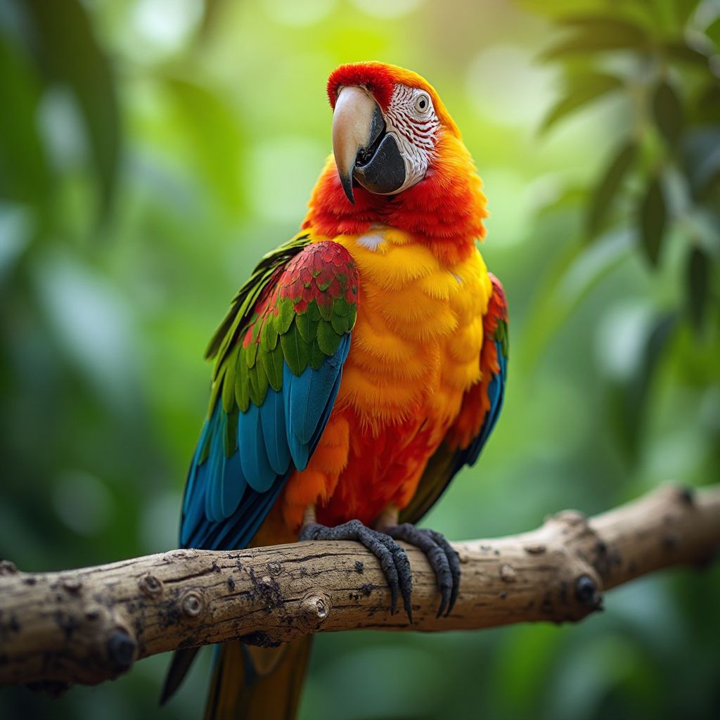 Loro colorido